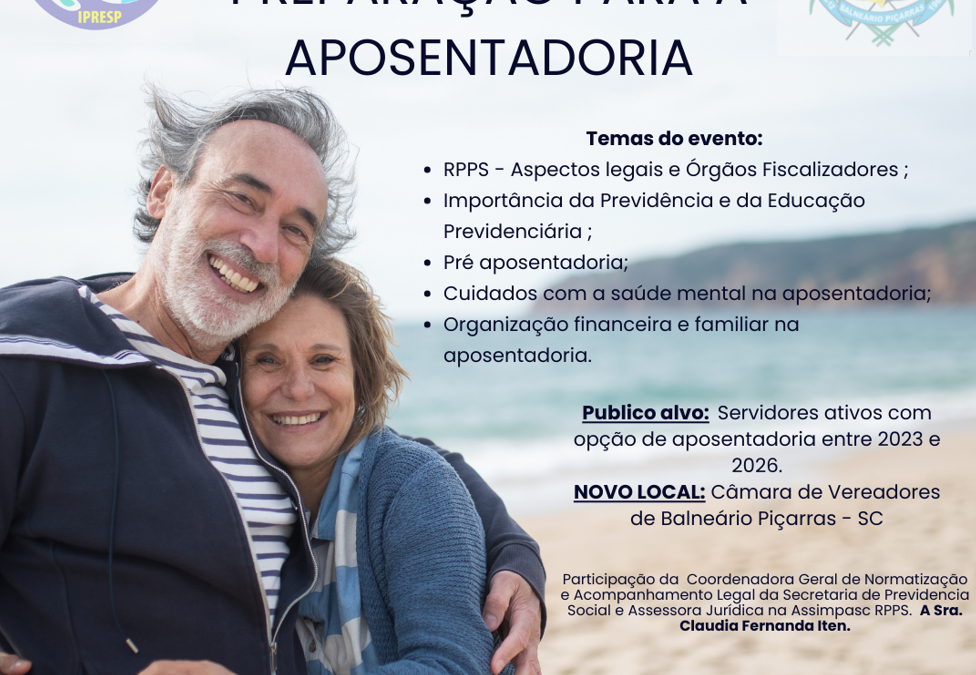 Evento Preparação para Aposentadoria