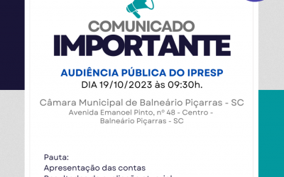 Audiência Pública do IPRESP – 19/10/2023