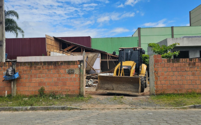 Na manhã de ontem o IPRESP retomou a posse de imóvel invadido, em cumprimento de sentença nº 5002187-63.2024.8.24.0048/SC