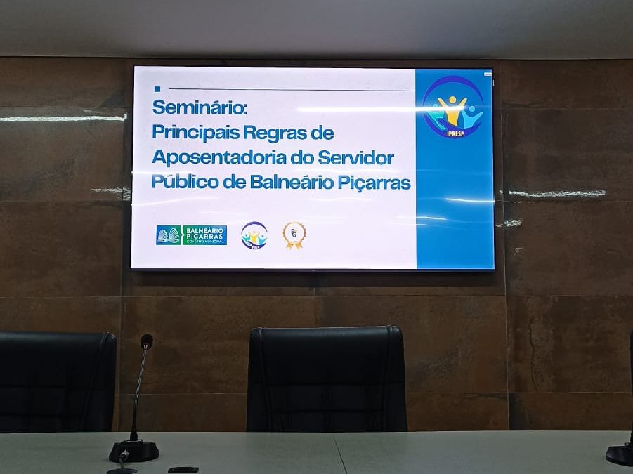IPRESP participou de um importante seminário na Câmara de Vereadores!